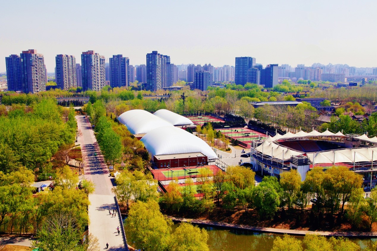 北京朝阳公园网球中心气膜馆