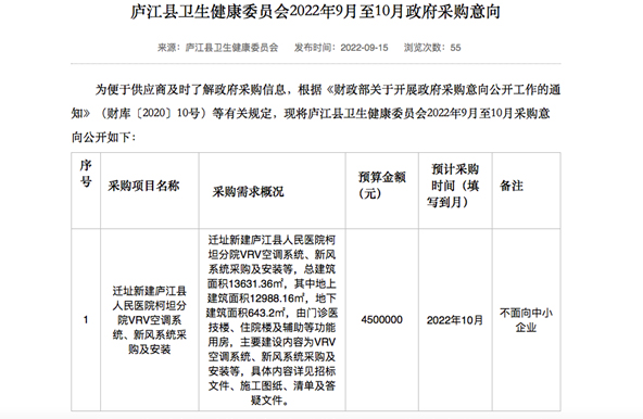 新风系统