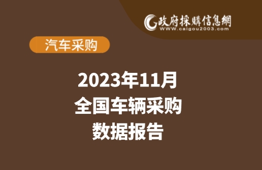 11月车辆数据