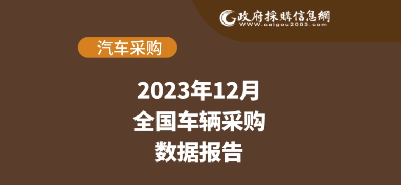 车辆采购数据