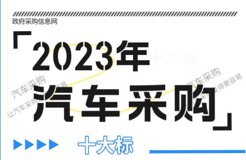 汽车采购十大标缩略图