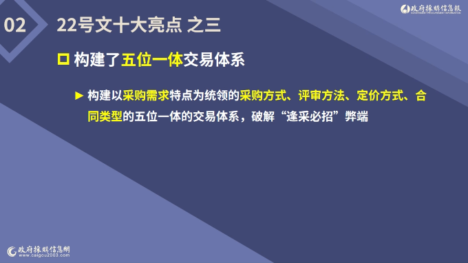 【视频】刘亚利：构建五位一体的交易体系 破解“逢采必招”弊端