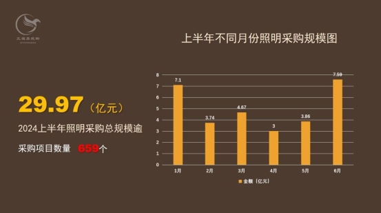 上半年照明采购规模、大标与中标供应商分析