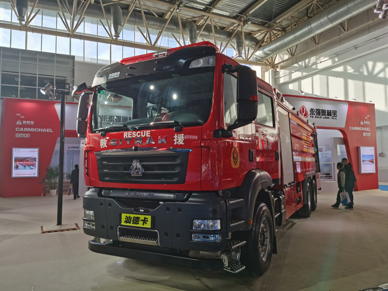 永强奥林宝：重型消防车创新使用铝合金无骨架结构