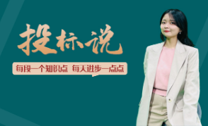 投标说